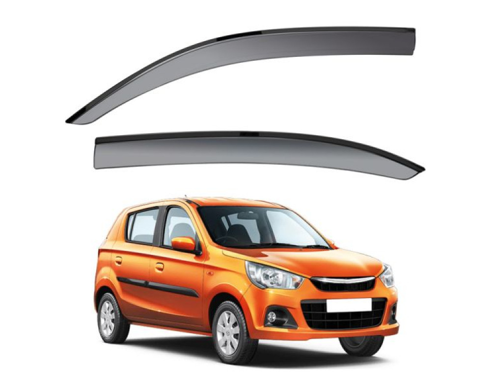 Car Door Visor Window Deflector For Maruti Suzuki Alto K10 2014 Onward 