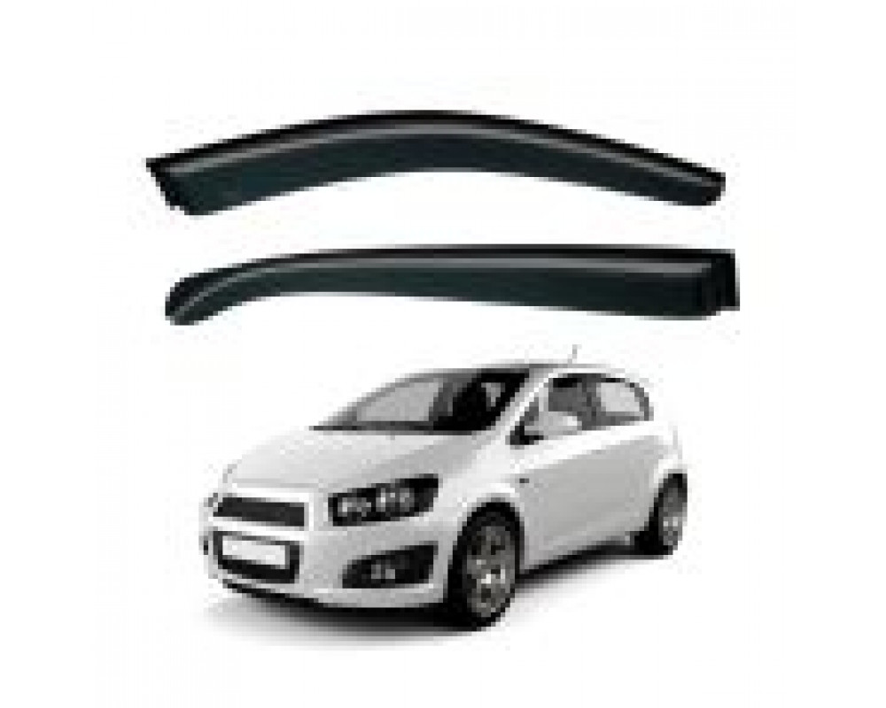 Car Door Visor Window Deflector For Chevrolet Aveo 2010 Onward