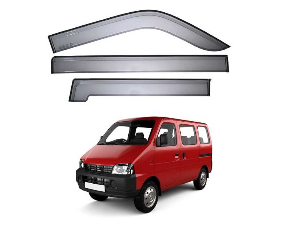 Car Door Visor Window Deflector For Maruti Suzuki  Eeco 2010 To 2017