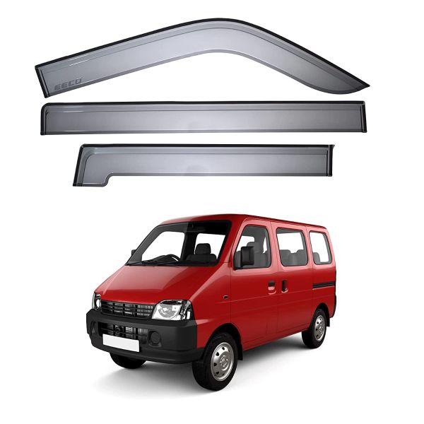 Car Door Visor Window Deflector For Maruti Suzuki  Eeco 2010 To 2017