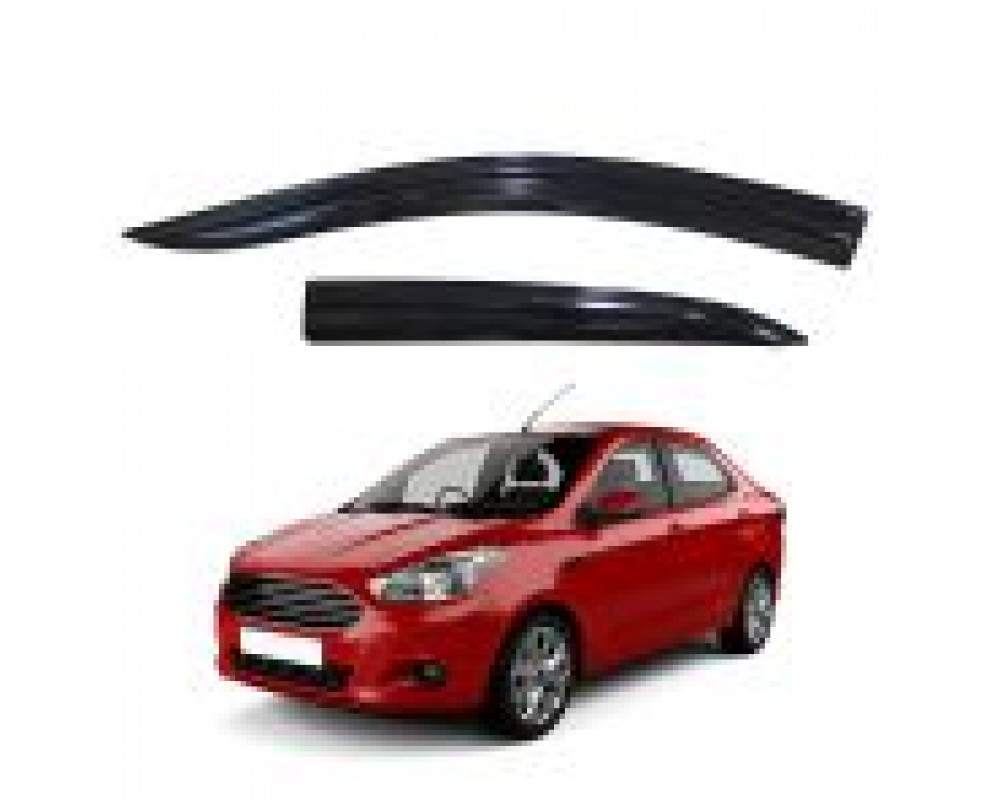 Car Door Visor Window Deflector For  Ford Aspire 2015 To 2016