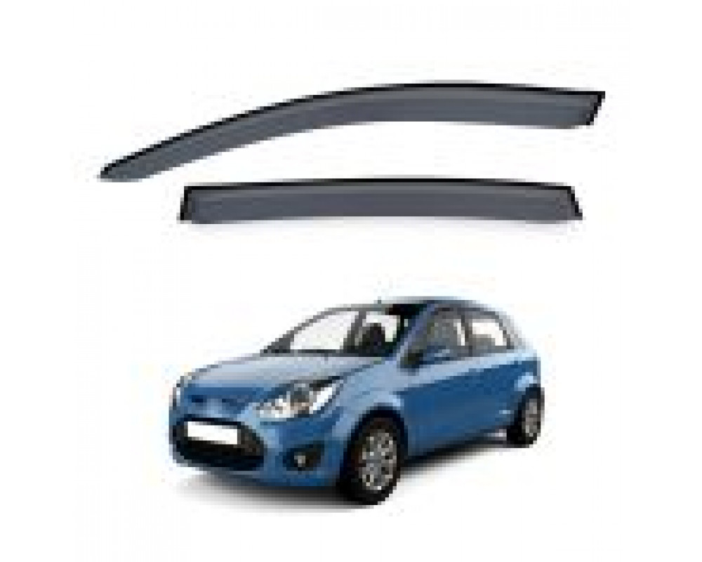 Car Door Visor Window Deflector For  Ford Figo 2015 Onward