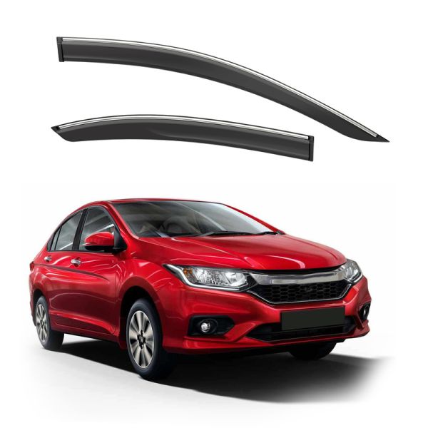 Car Door Visor Window Deflector For Honda  Amaze 2013 To 2018
