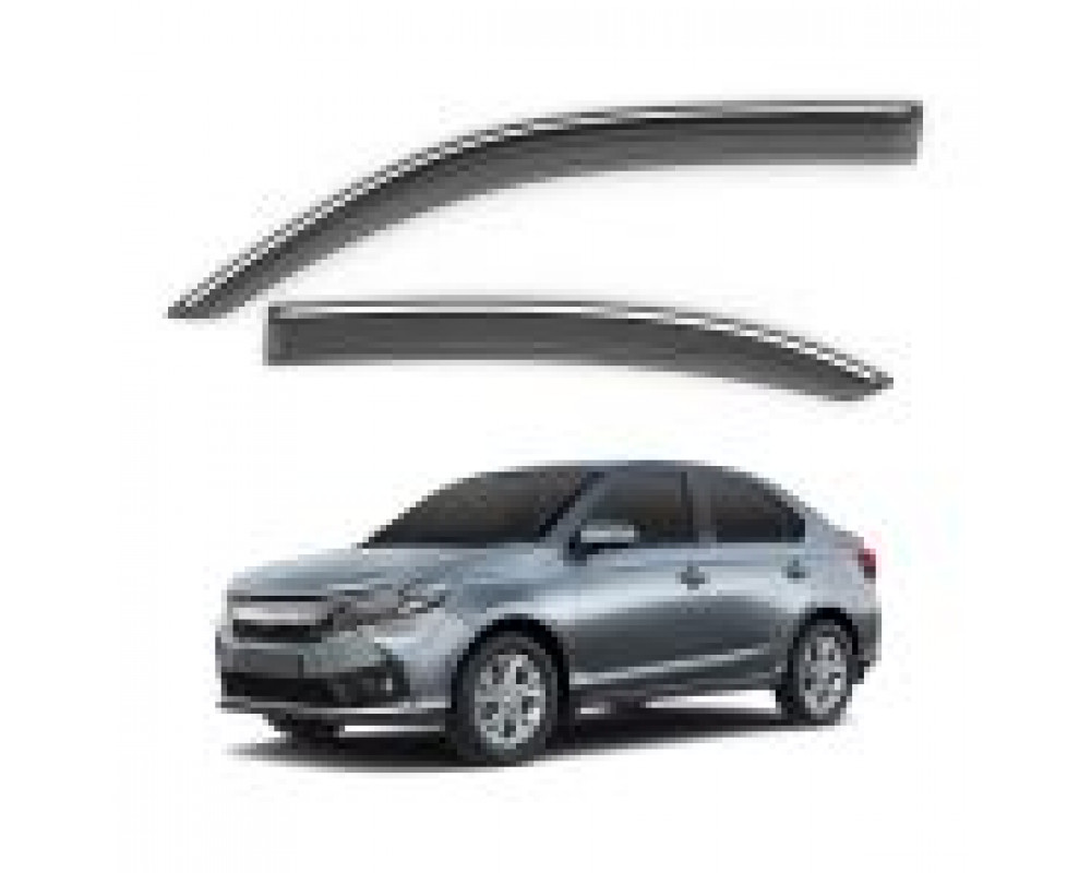 Car Door Visor Window Deflector For Honda Amaze 2018 Onward