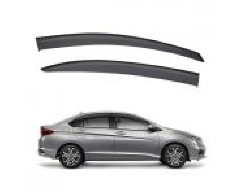 Car Door Visor Window Deflector For Honda City 2014 Onward