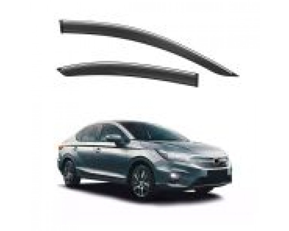 Car Door Visor Window Deflector For Honda City 2014 To 2019 Onward