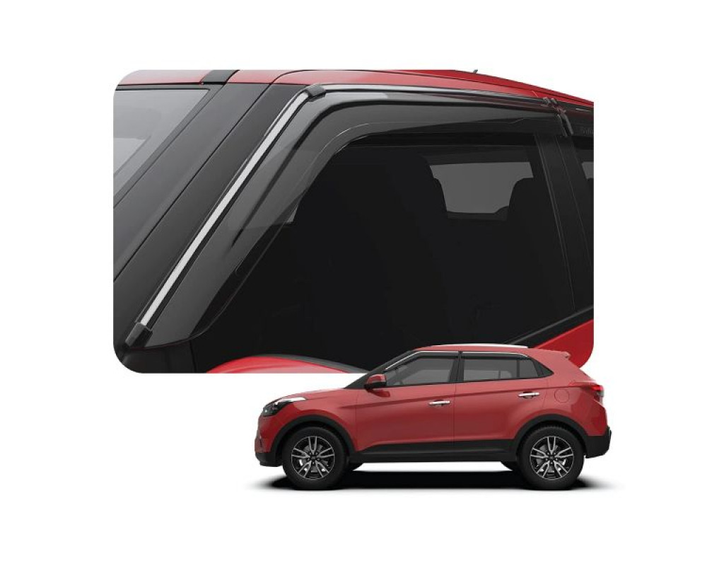 Car Door Visor Window Deflector For Hyundai CREATA 2018 ONWORDS