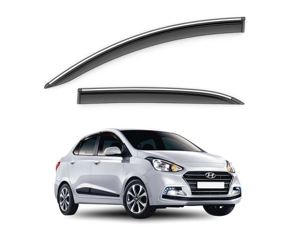 Car Door Visor Window Deflector For Hyundai XCENT 2013 ONWARDS