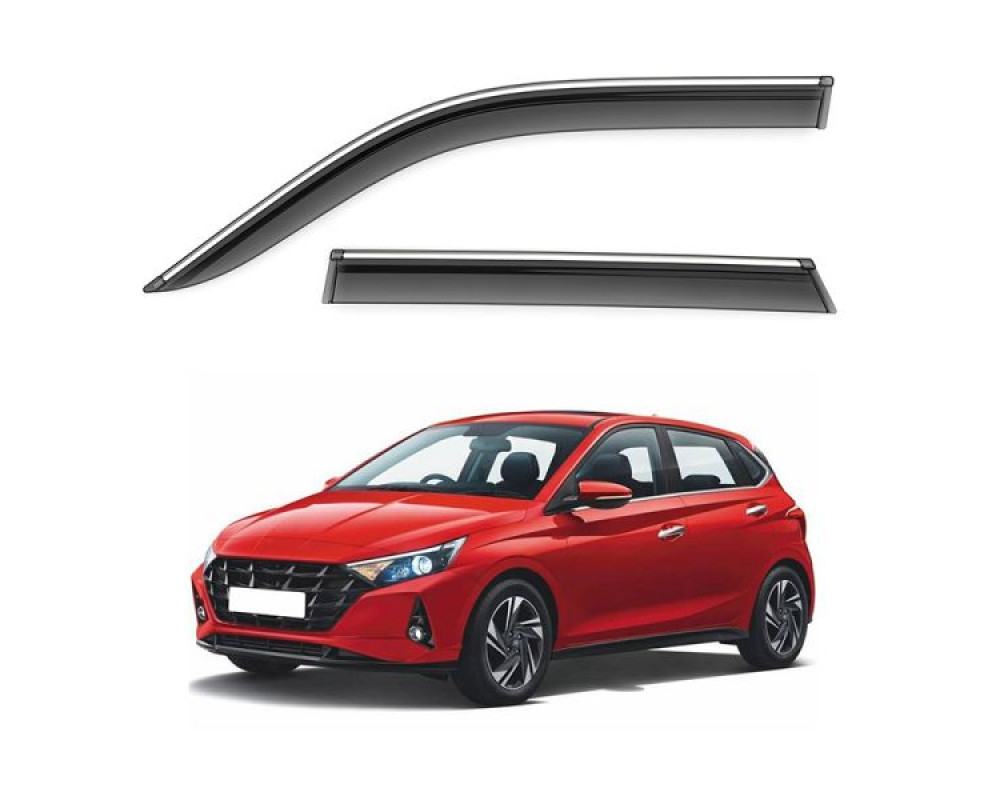 Car Door Visor Window Deflector For Hyundai  i20 2020 Onward