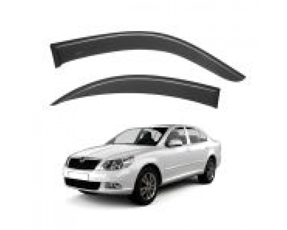 Car Door Visor Window Deflector For Skoda Laura