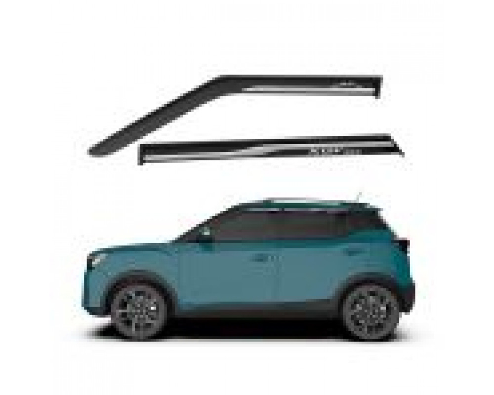 Car Door Visor Window Deflector For Mahindra XUV 300 2019 Onward