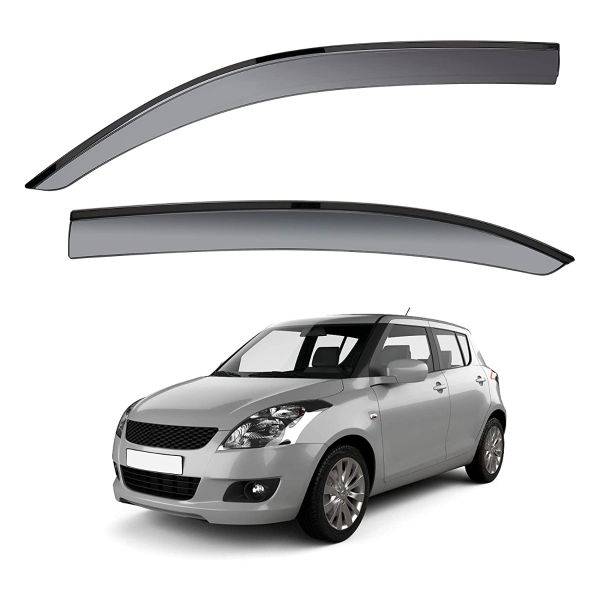 Car Door Visor Window Deflector For Maruti Suzuki Swift 2011 To 2017