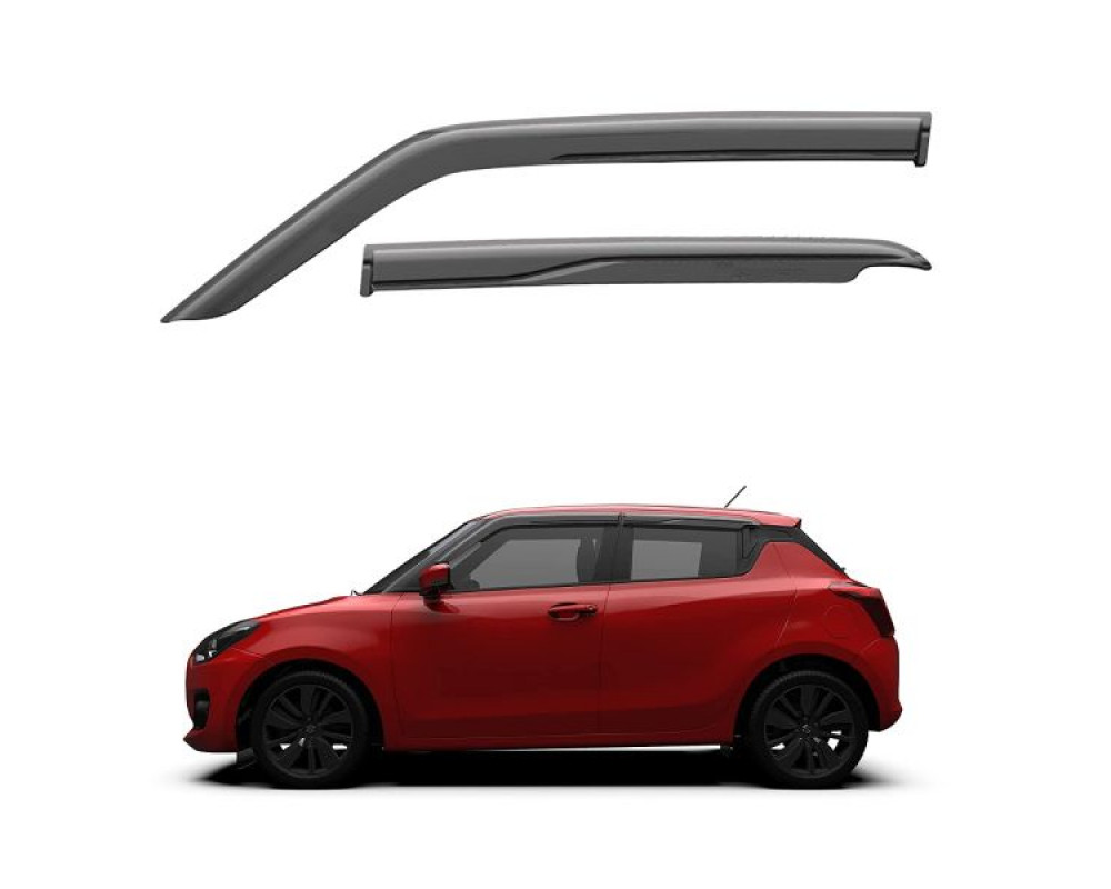 Car Door Visor Window Deflector For Maruti Suzuki Swift 2018 Onward