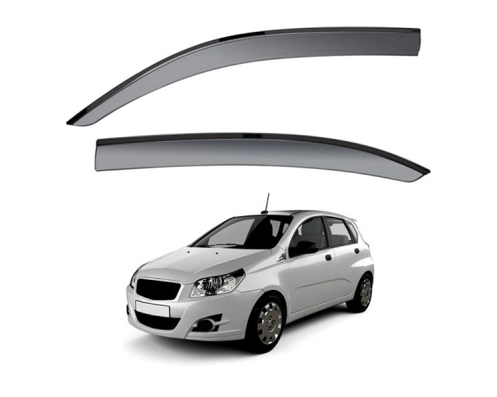 Car Door Visor Window Deflector For Maruti Suzuki Swift 2005 To 2010