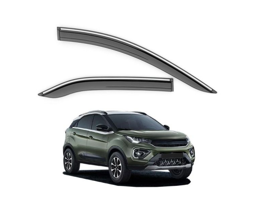 Car Door Visor Window Deflector For Tata Nexon 2016 ONWARDS