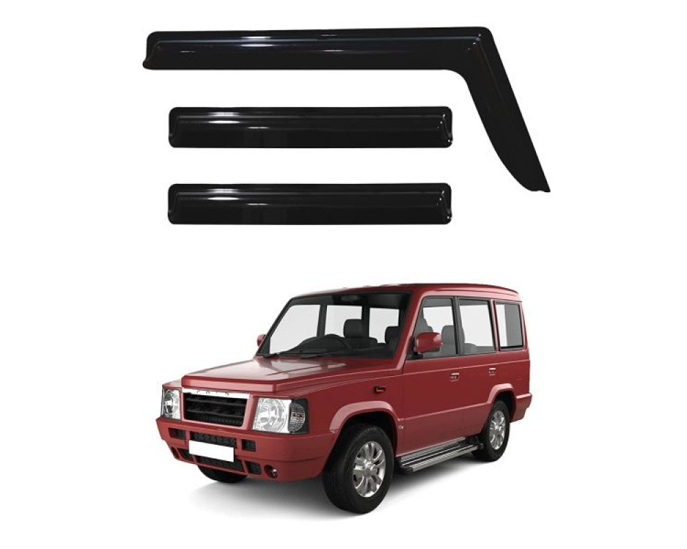 Car Door Visor Window Deflector For Tata SUMO 