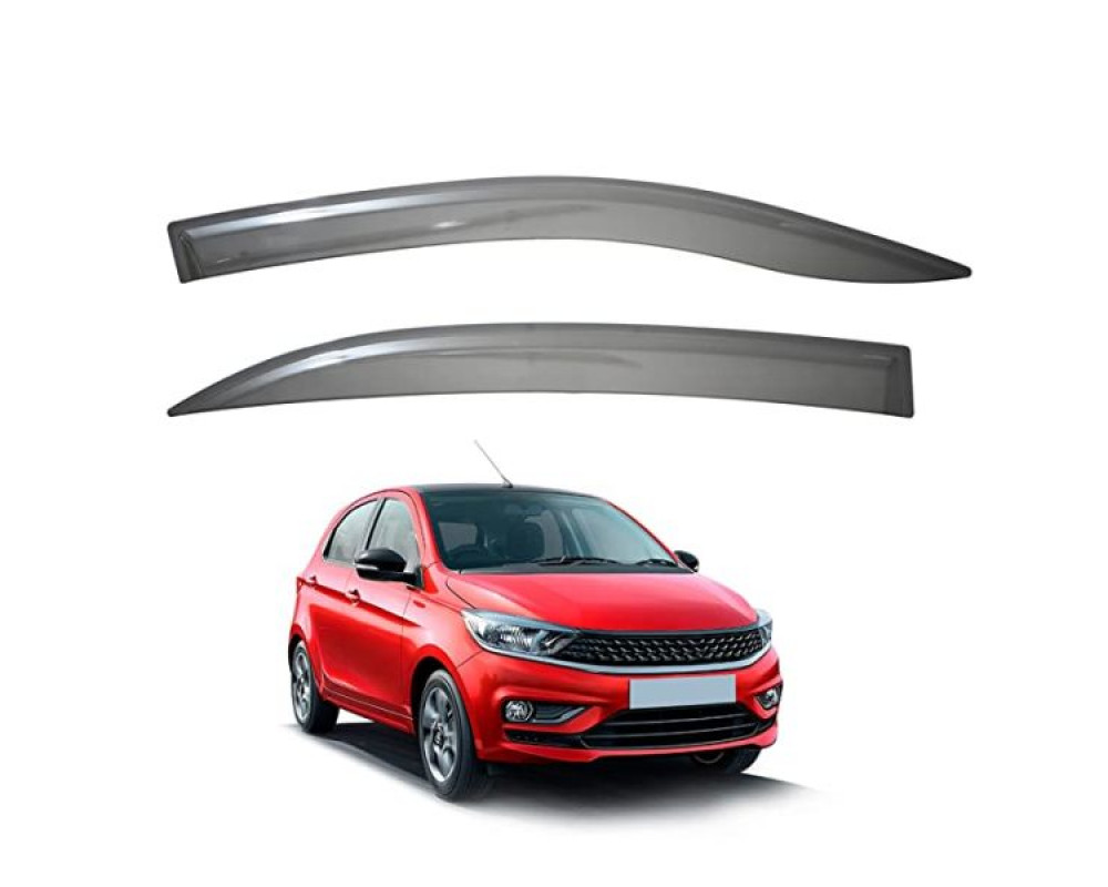 Car Door Visor Window Deflector For Tata Tiago 2016 Onward