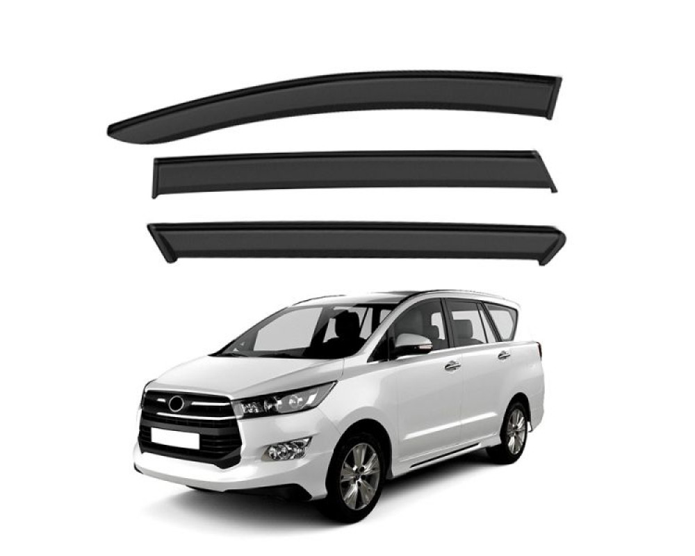 Car Door Visor Window Deflector For Toyota Innova Crysta 2016 ONWARD