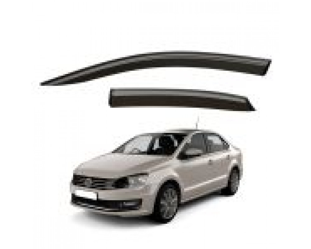 Car Door Visor Window Deflector For Volkswagen Vento 2010 Onward