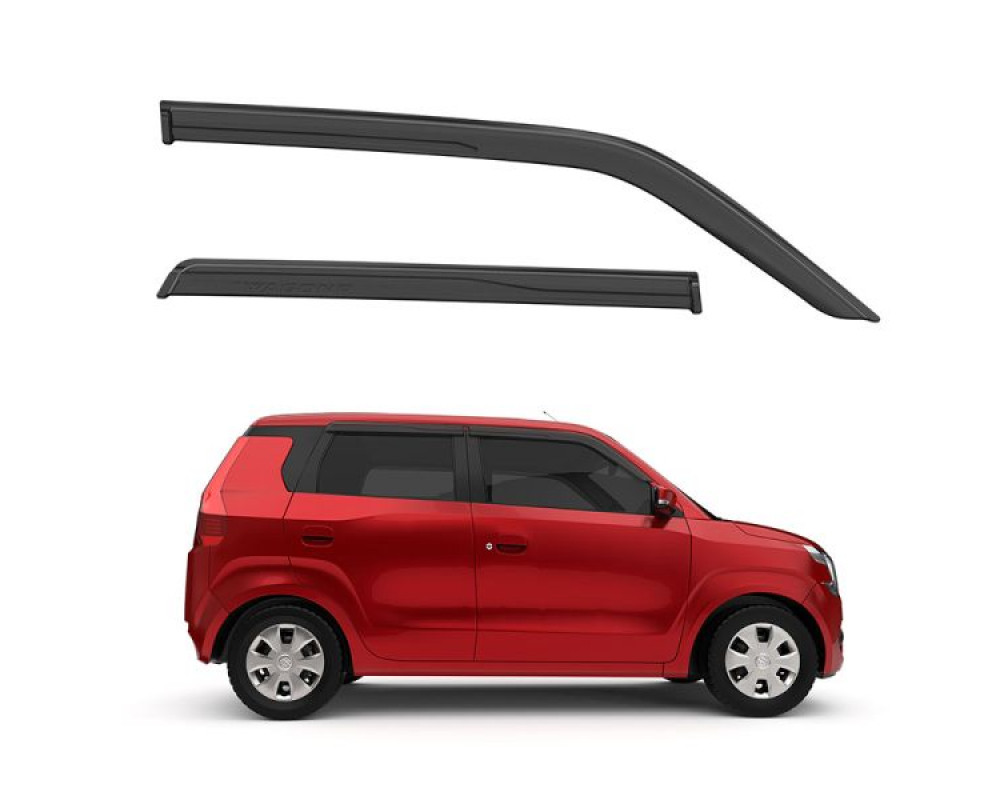 Car Door Visor Window Deflector For Maruti Suzuki WagnoR 2019 Onward