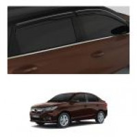 Car Aluminium Window Frame Cover Lower Garnish For Honda Amaze