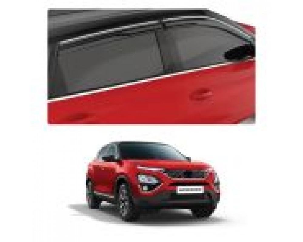 Car Aluminium Window Frame Cover Lower Garnish For Tata Harrier