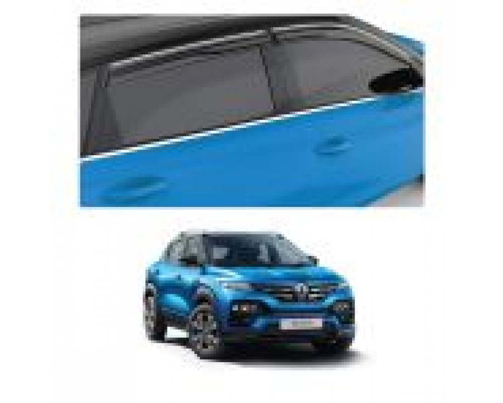 Car Aluminium Window Frame Cover Lower Garnish For Kiger 2021 Onward (Set of 6 Pcs)
