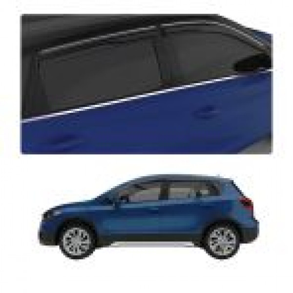 Car Aluminium Window Frame Cover Lower Garnish For Maruti Suzuki S-Cross