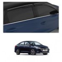 Car Aluminium Window Frame Cover Lower Garnish For Hyundai Verna 2017