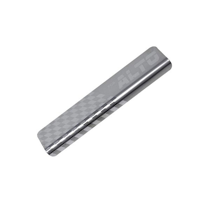 Car Footsteps Stainless Steel Scuff Plate For Maruti Suzuki Alto K10 2010 Onward