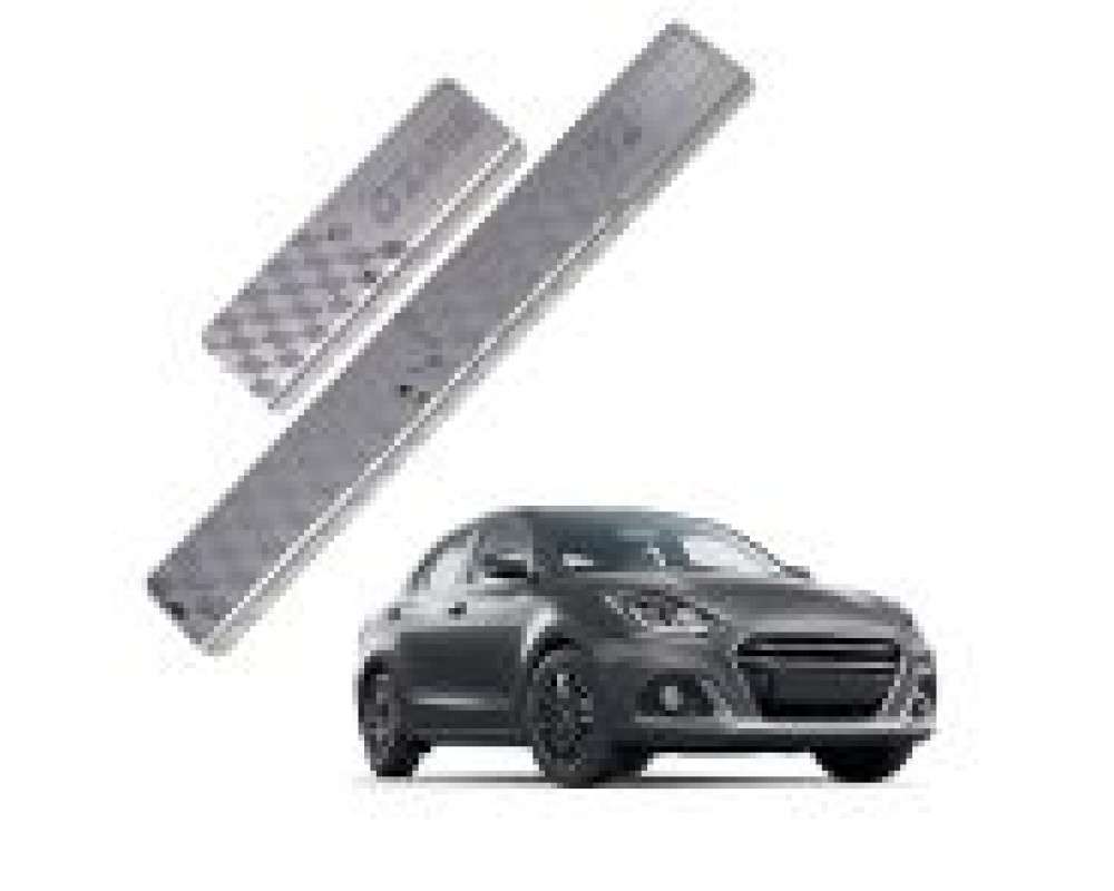 Car Footsteps Stainless Steel Scuff Plate For Maruti Suzuki Dzire 2012 To 2016