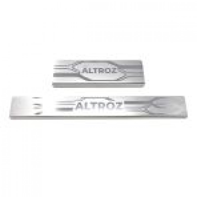 Car Footsteps Stainless Steel Scuff Plate For TATA Altroz 2020 Onward