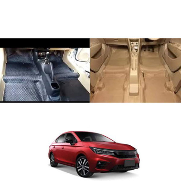 Car Lamination Floor Mats For Honda City, iVtech 