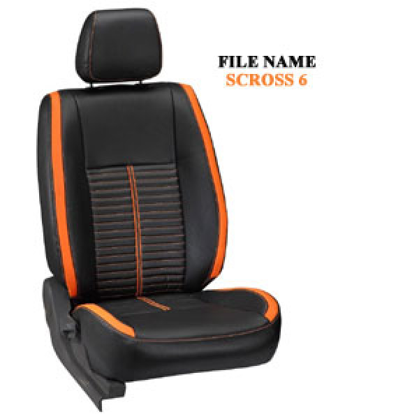 PREMIUM PU LATHER SEAT COVER FOR HACTOR EV, HACTOR ZS